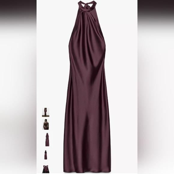 Zara Halter Midi Dress - Picture 8 of 9